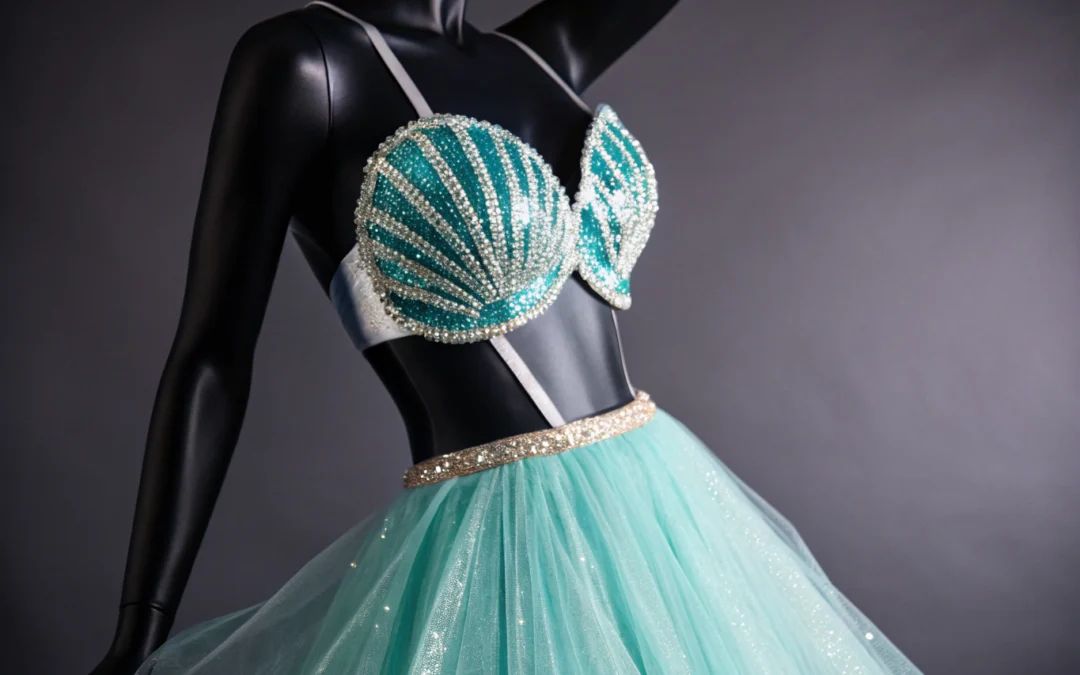 Little Mermaid Costume: Rethinking Texture and Form in Design