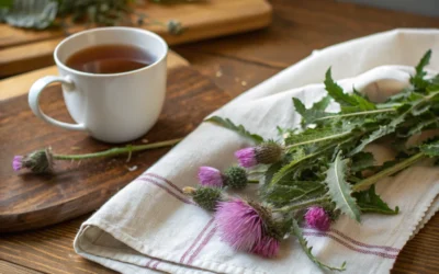 How Blessed Thistle Boosts Lactation for Breastfeeding Moms